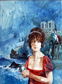 Marsanne book cover art art by Tony Morris