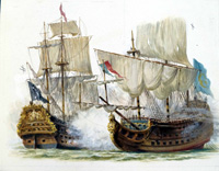A Battle At Sea (Original)