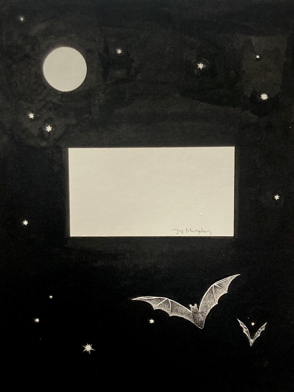 Full Moon (Original) (Signed) by Jill Murphy at The Illustration Art Gallery