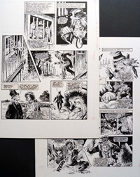 Worzel Gummidge - The Fugitive (TWO pages) art by Mike Noble