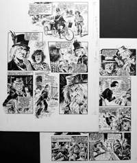 Worzel Gummidge - You've Been Framed (TWO pages) art by Mike Noble