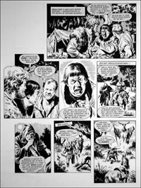 Robin of Sherwood: My Cousin Is The King (TWO pages) (Originals)