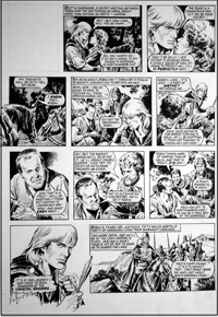 Robin of Sherwood: Coastal Raiders (TWO pages) (Originals)