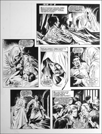 Robin of Sherwood - Haunt (TWO pages) art by Mike Noble