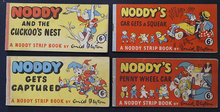 Set of 4 Noddy Comic Strip Children's Books (1952) at The Book Palace