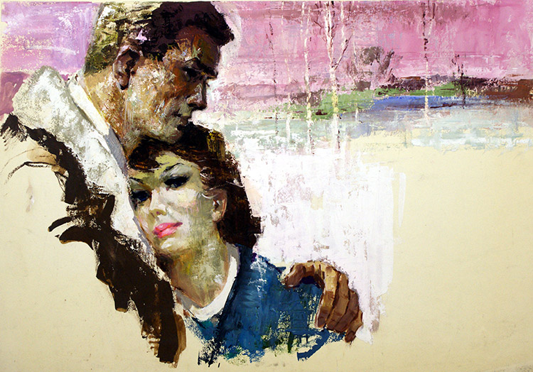 Comfort and Romance (Original) (Signed) by Brian O'Hanlon Art at The Illustration Art Gallery