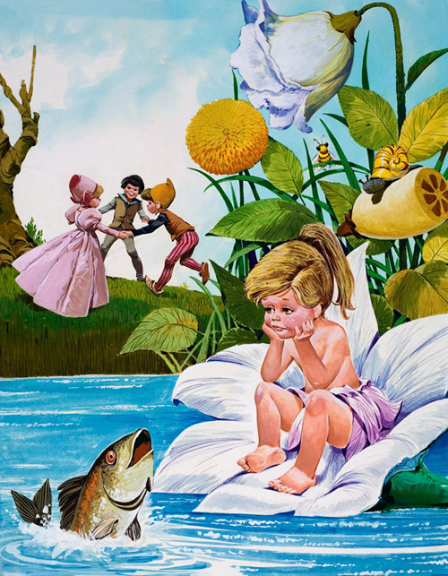The Fairy Child (Original) by Jose Ortiz at The Illustration Art Gallery
