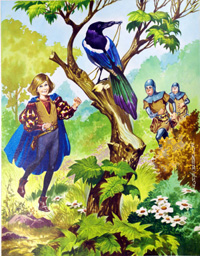 The Magpie (Original) (Signed)