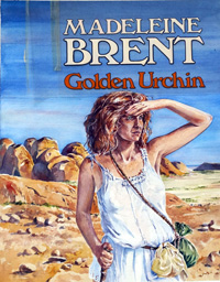 Golden Urchin book cover art art by Kim Palmer