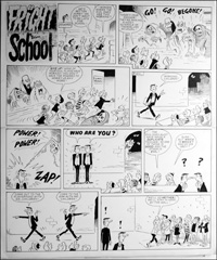 Fright School - Who Are You art by Reg Parlett