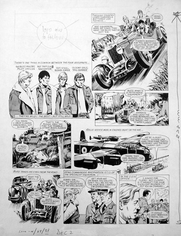 Pathfinders comic strip art page 4 (Original) by Alan Parry at The Illustration Art Gallery