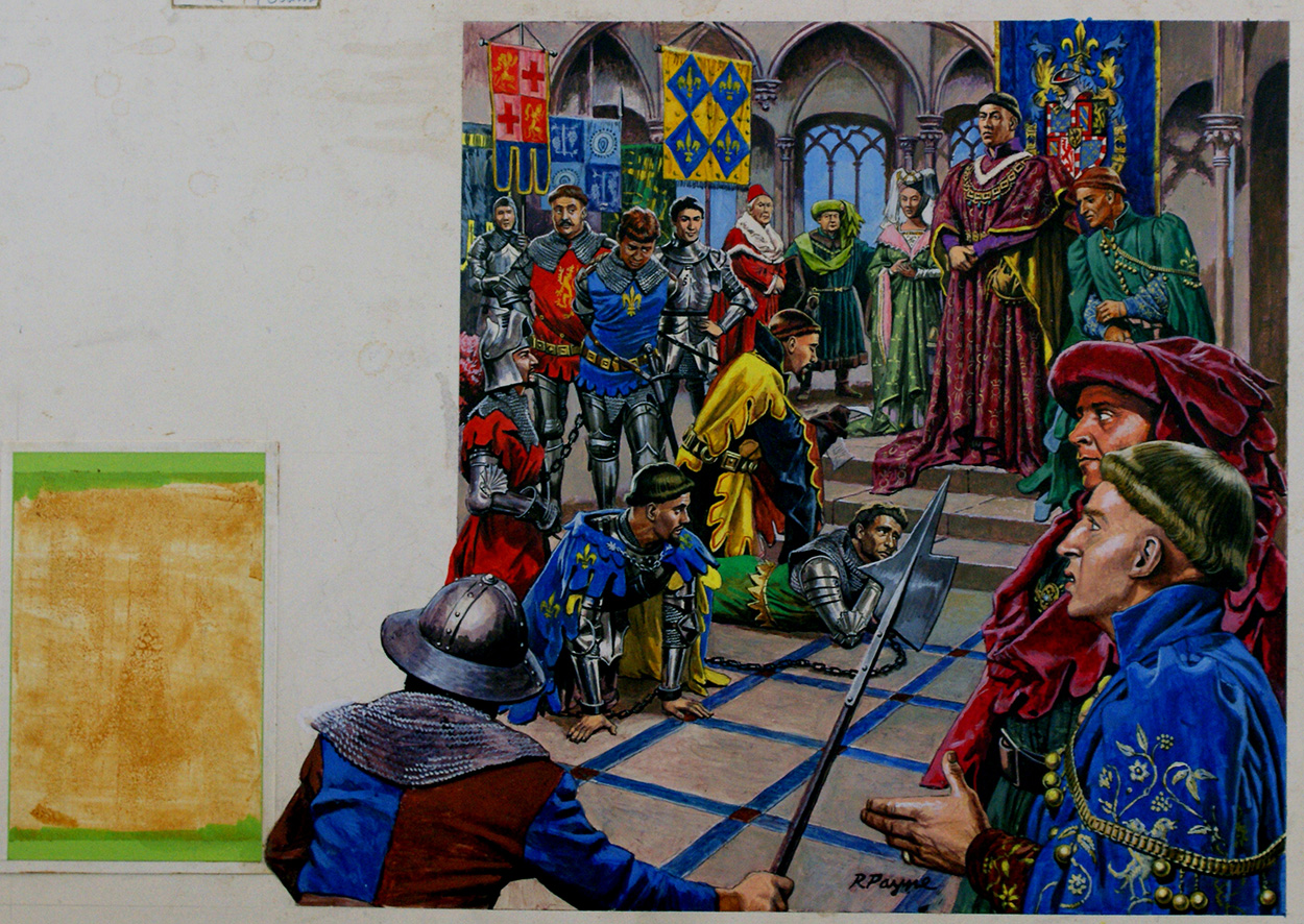 Dynasties of Destiny: The Men Who Ruled Burgundy (Original) (Signed) art by Roger Payne Art at The Illustration Art Gallery