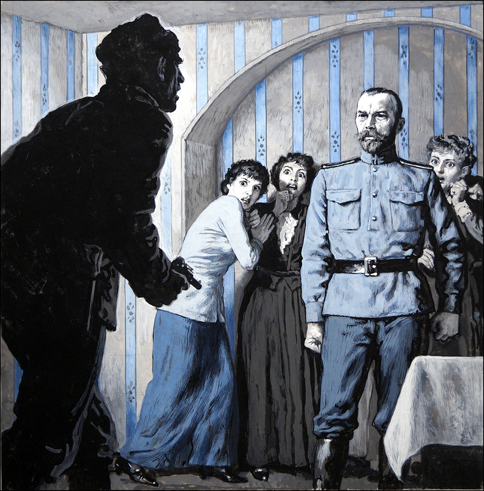 End of an Era - Death of the Czar (Original) art by Ken Petts at The Illustration Art Gallery