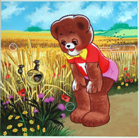 Teddy Bear Comic cover (Original)
