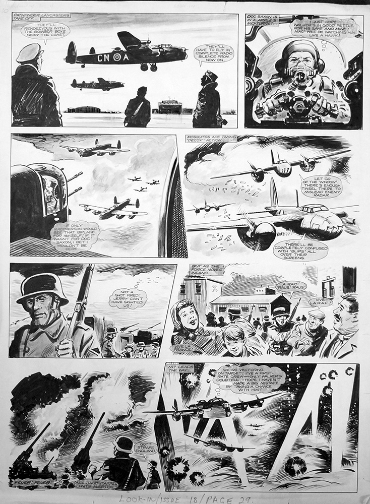 Pathfinders comic strip art (Original) art by Alan Philpott Art at The Illustration Art Gallery