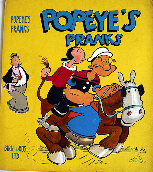 Popeye's Pranks (Original) by Popeye at The Illustration Art Gallery