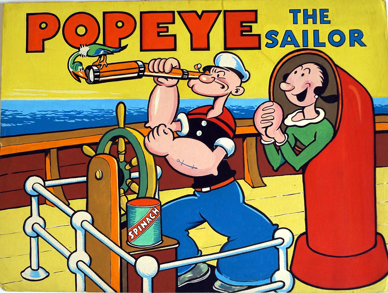 Popeye The Sailor (Original) art by Popeye at The Illustration Art Gallery