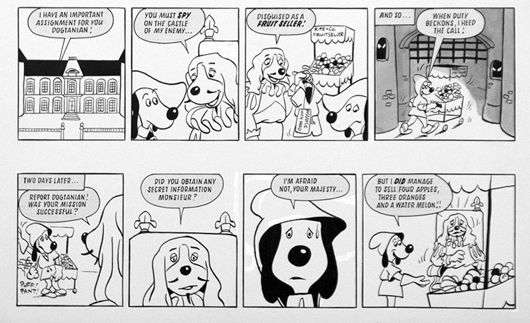 Dogtanian from 'Look In' 3 (Original) by Dogtanian (Nick Potter) at The Illustration Art Gallery