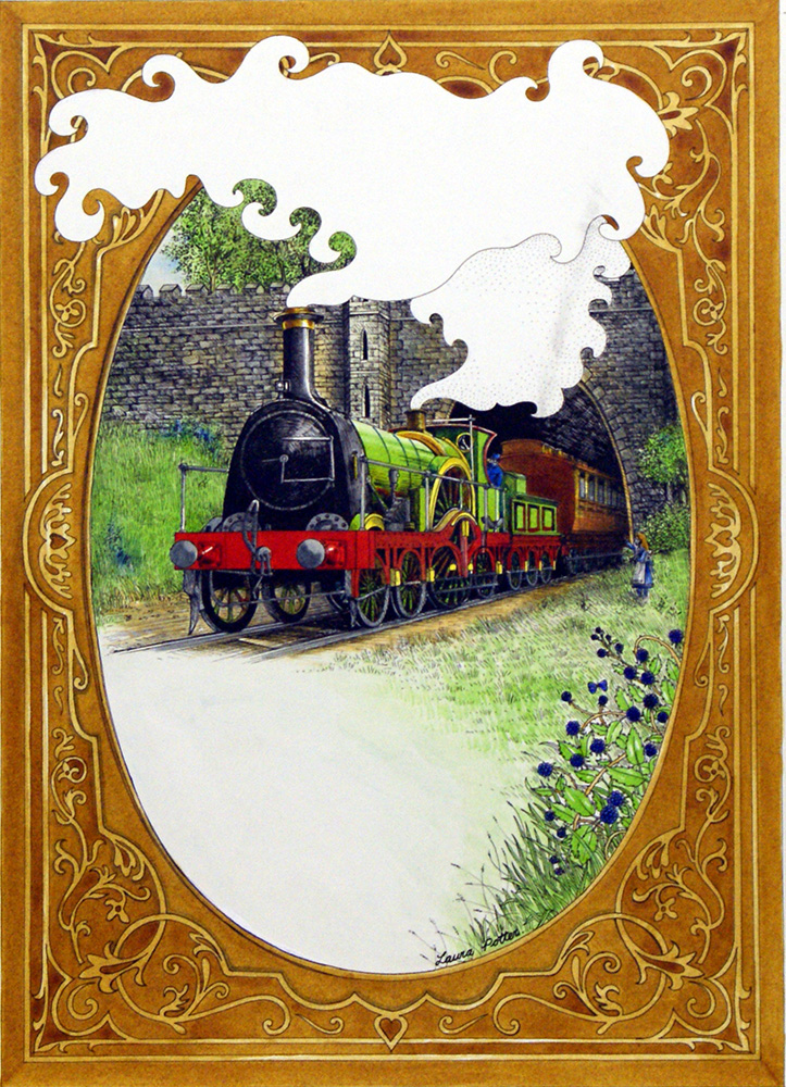 From a Railway Carriage (Original) (Signed) art by Laura Potter Art at The Illustration Art Gallery