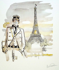 Corto Maltese - Down & Out in Paris (Print) (Signed)