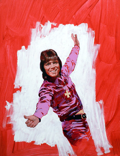 Cliff Richard Lookin cover art (Original) by Arnaldo Putzu at The Illustration Art Gallery