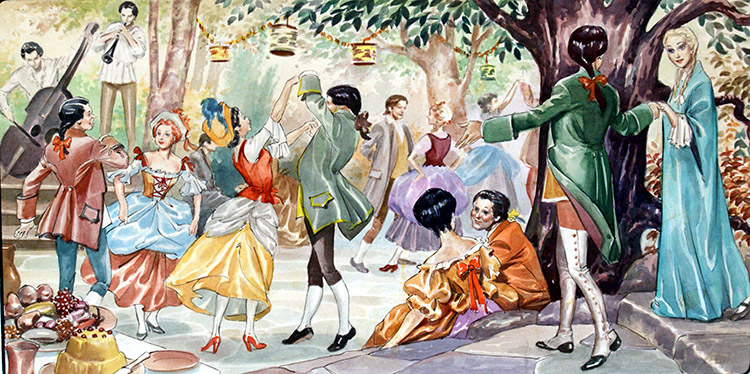Cinderella: The Dance (Original) by Cinderella (Nadir Quinto) at The Illustration Art Gallery