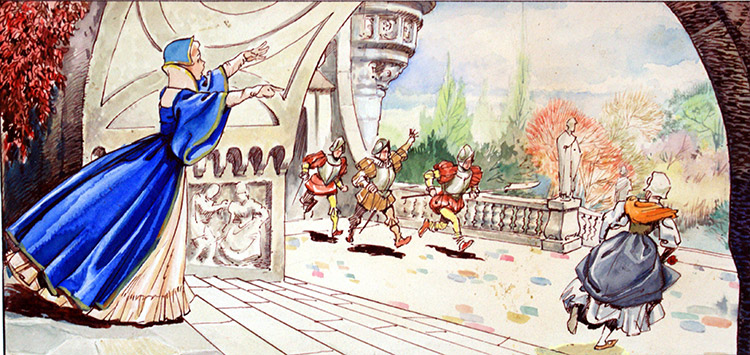 Cinderella: Stop That Girl! (Original) by Cinderella (Nadir Quinto) at The Illustration Art Gallery
