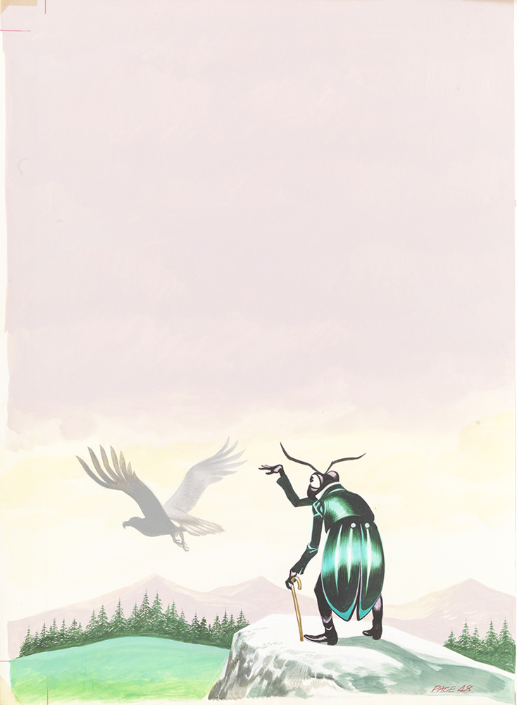 The Beetle and the Eagle (Original) art by Aesop's Fables (Ron Embleton) at The Illustration Art Gallery