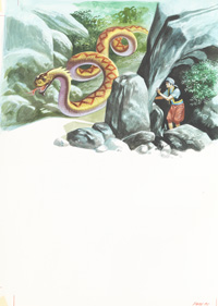 Sinbad the Sailor - Hiding from the Serpent (Original)