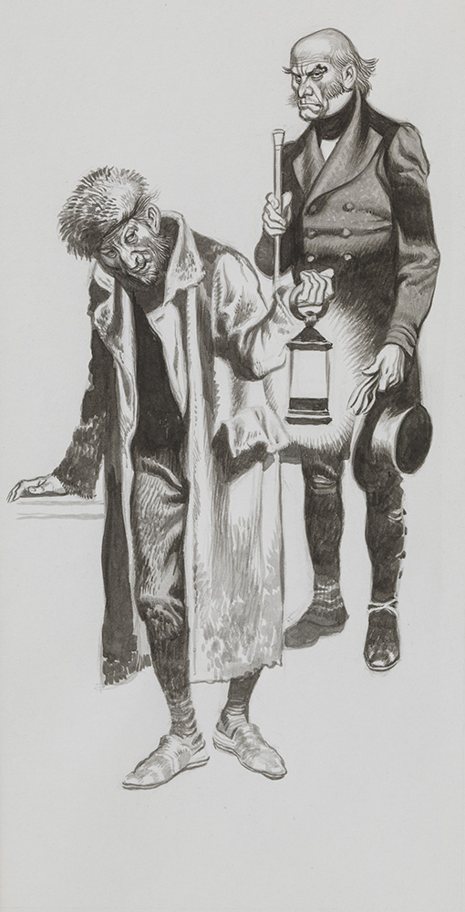 Bleak House - Follow Me (Original) art by Charles Dickens (Ron Embleton) at The Illustration Art Gallery