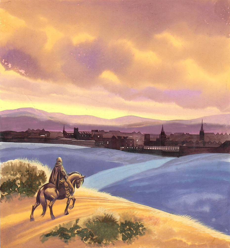 The Long Ride Back Home (Original) art by Magic Apples (Ron Embleton) at The Illustration Art Gallery