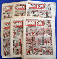 Radio Fun 52 issues 1955 - issues 847 to 899