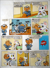 Danger Mouse - Resolutions (TWO pages) (Originals)