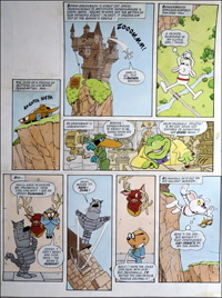 Danger Mouse - High Castle (TWO pages) (Originals)