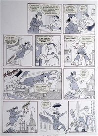 Inspector Gadget - Shockproof (TWO pages) art by Arthur Ranson