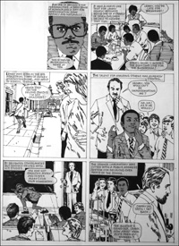 Lenny Henry - When They Were Young (TWO pages) by Arthur Ranson