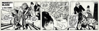Modesty Blaise daily strip 2182 Defusing the Bomb (Original) (Signed)