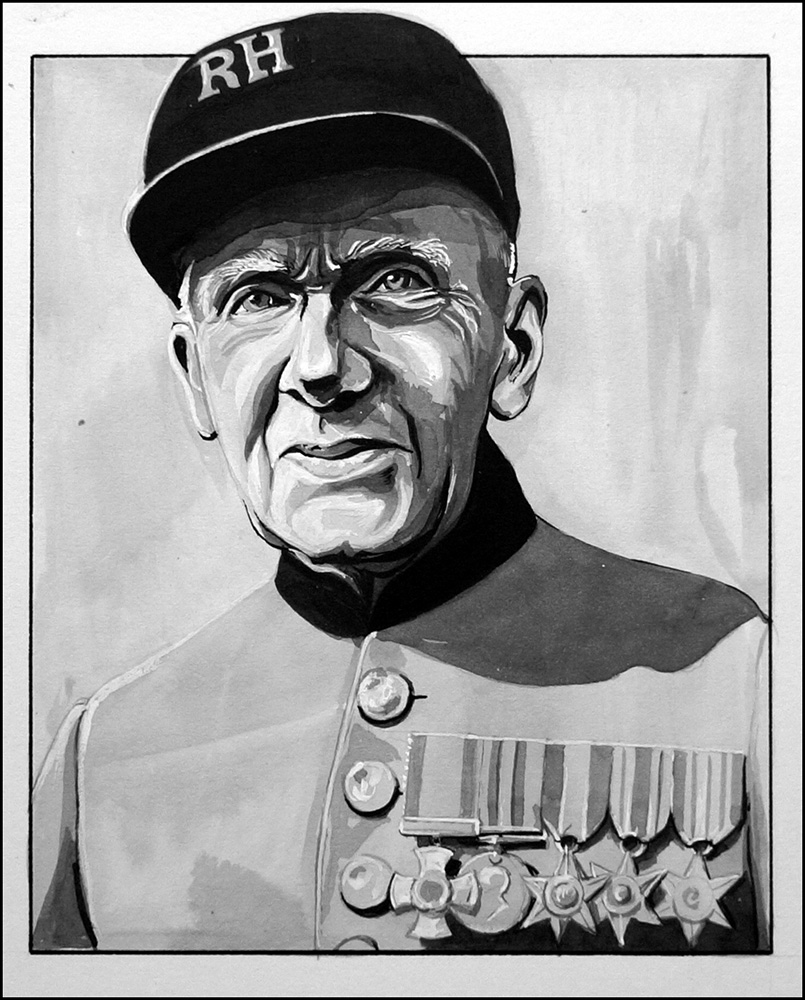 Chelsea Pensioner (Original) art by Christopher Rothero Art at The Illustration Art Gallery