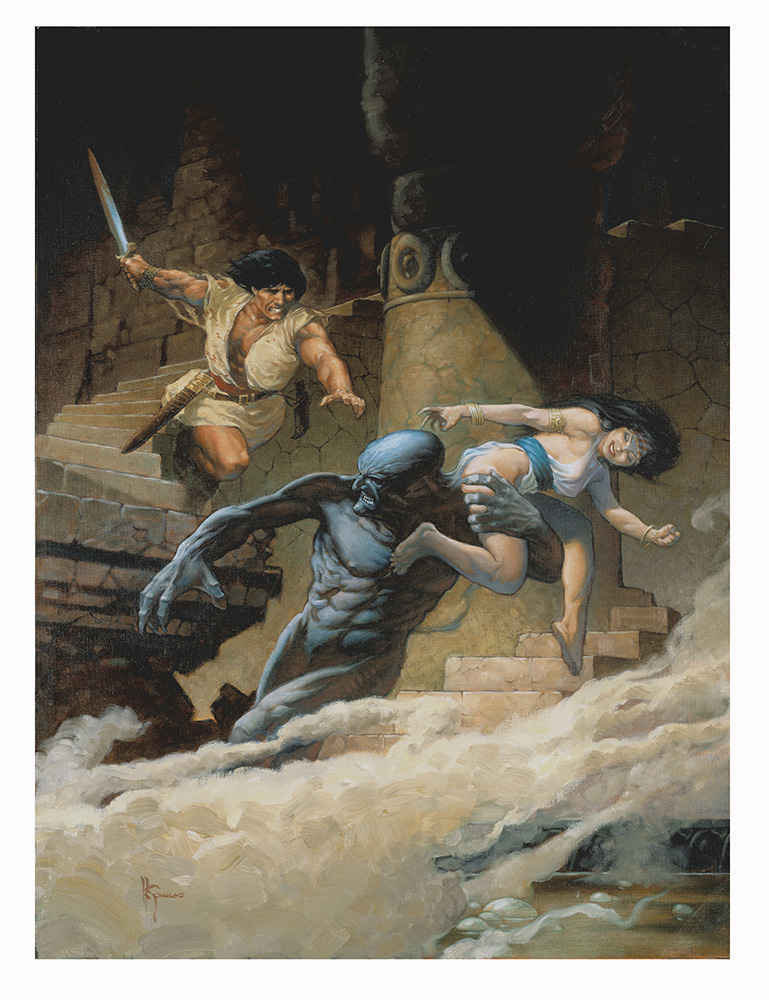 Conan: Savage Nature (Limited Edition Print) (Signed) art by Mark Schultz at The Illustration Art Gallery