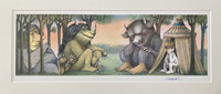 Where The Wild Things Are art by Maurice Sendak
