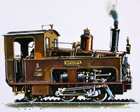 Locomotive of the Snowdon Mountain Railway (Original)