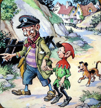 Norman Gnome: On The Path art by Geoff Squire
