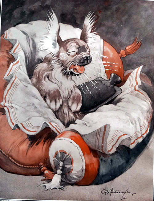 Bonzo the Dog: Tisshoo (Limited Edition Print) by George E Studdy at The Illustration Art Gallery