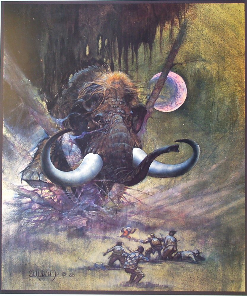 The Mammoth (Limited Edition Print) (Signed) art by Arthur Suydam at The Illustration Art Gallery