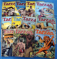 British Tarzan comic collection 11 issues