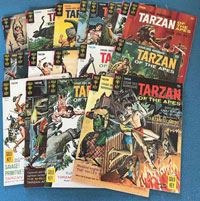 Collection of 19 Gold Key Tarzan comics