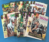 Collection of 17 Gold Key Tarzan comics