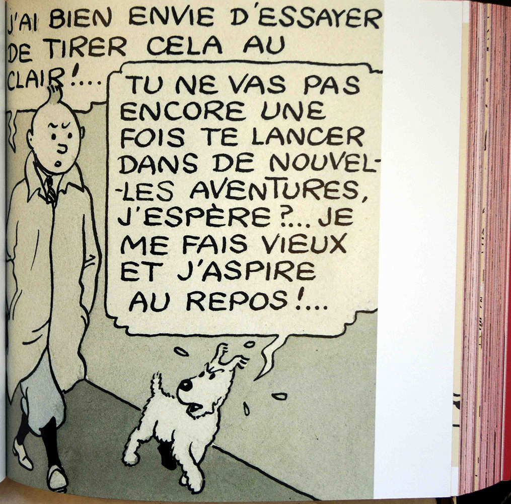 Tintin The Art of Hergé at The Book Palace