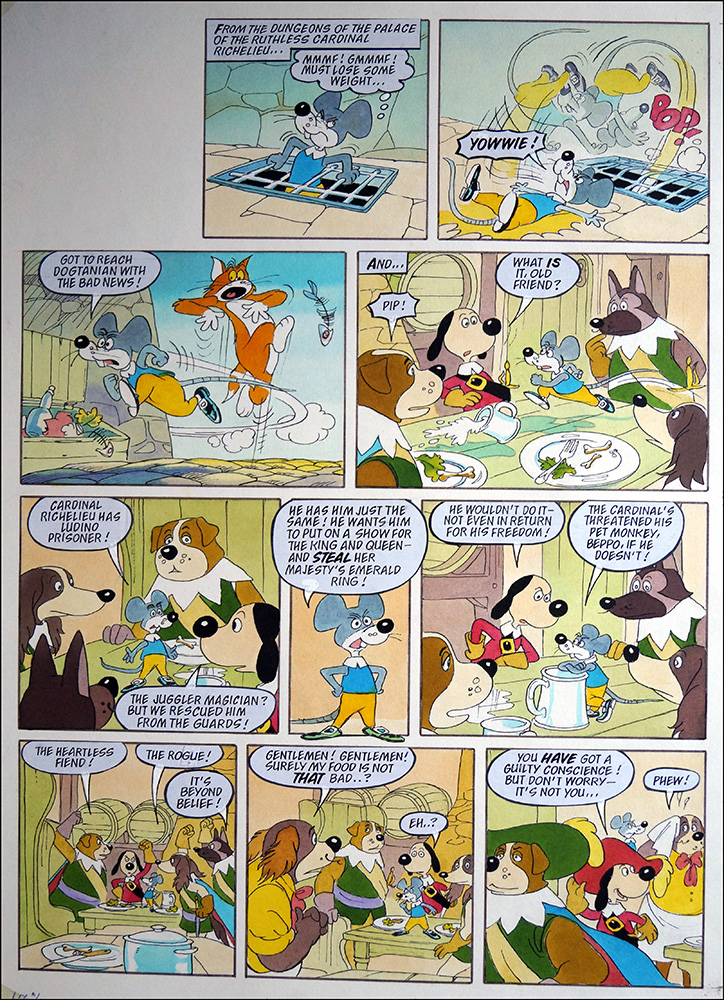 Dogtanian - Mouse Trapped (Original) art by Dogtanian (Titcombe) at The Illustration Art Gallery