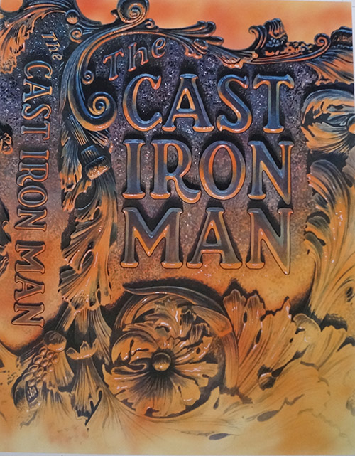The Cast Iron Man book cover art (Original) by 20th Century at The Illustration Art Gallery